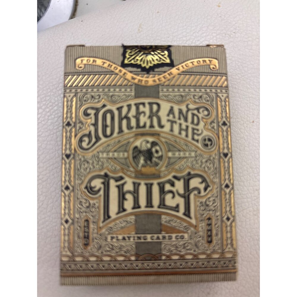 Joker and the Thief “Victory” Limited Edition Playing Cards — Opened, Mint Cards